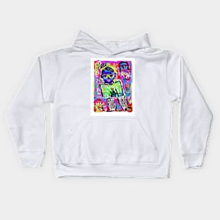 Love is Blue Kids Hoodie